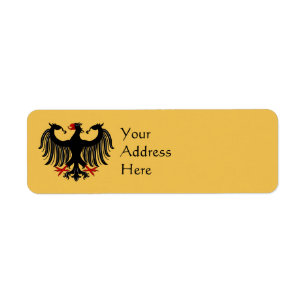 Étiquette Aigle allemand