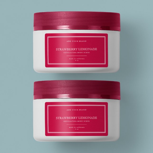 Étiquette Ajoutez votre marque Classic Custom Colours Étique (Créateur téléchargé)