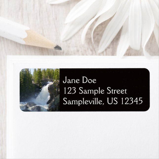 Étiquette Alberta Falls II (En situation)