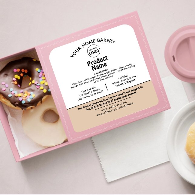 Étiquette alimentaire du chalet du Missouri (Créateur téléchargé)