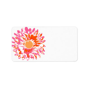Étiquette Alors Joli Printemps Fleur Baby Naming