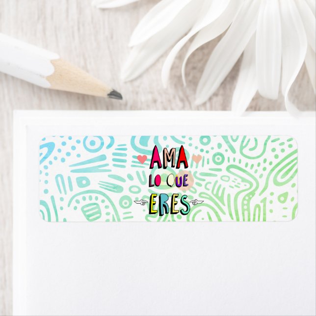 Étiquette Ama lo que eres 💖 (En situation)