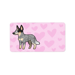Étiquette Amour australien de chien/Kelpie de bétail