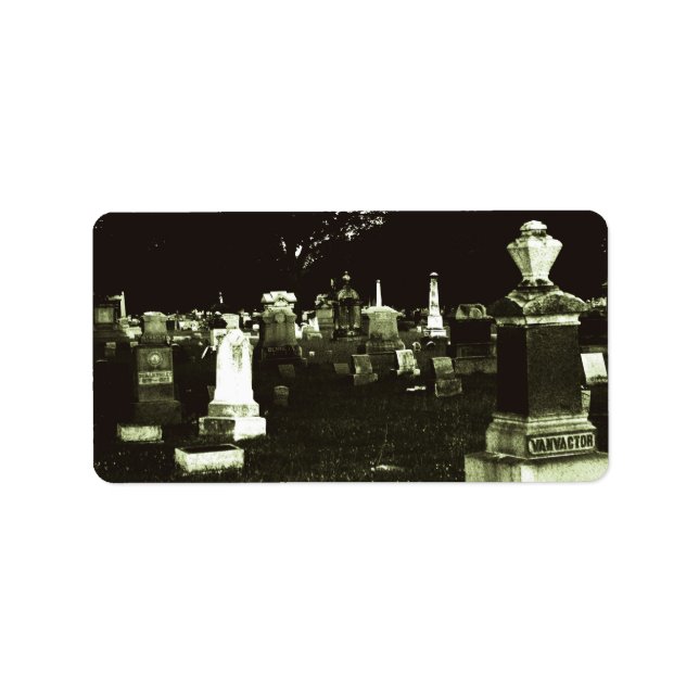 Étiquette Ancien cimetière (2) (Devant)