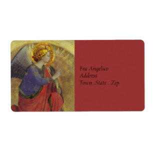 Étiquette Angel en or