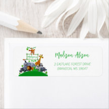 Animaux Wild One Jungle verdure safari hiver