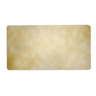 Étiquette Antique Parchment Vignette Texture Arrière - plan