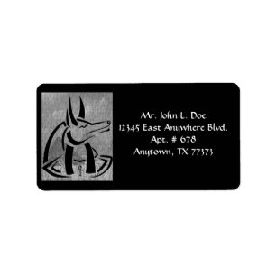 Étiquette Anubis Address Label