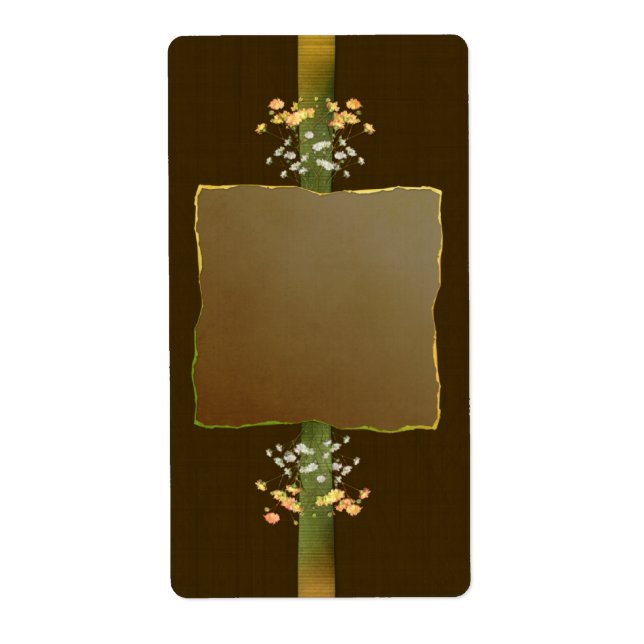 Étiquette appothécaire des postes Brown (Devant)