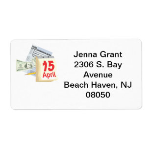 Étiquette April 15 - label