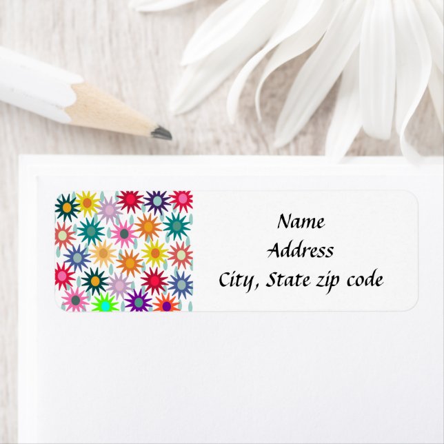 Étiquette April Showers May Flowers (En situation)