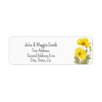 Aquarelle California Poppy Garden State Flower