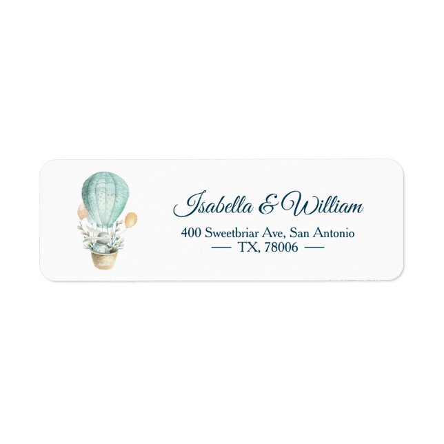 Étiquette Aquarelle moderne Joyeux Bunny Bunny de Pâques Boh (Devant)