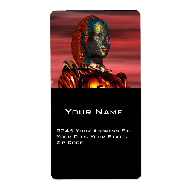 Étiquette ARES, Cyborg de Hyperion (Devant)