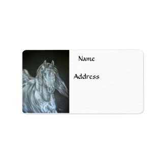 Étiquette Argentée