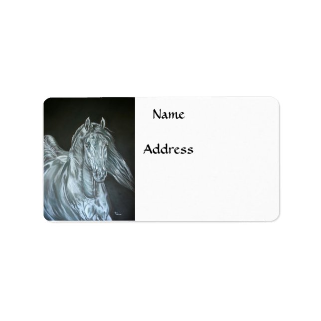 Étiquette Argentée (Devant)