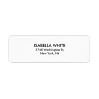 Arrière - plan blanc chic tendance simple sobre él