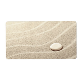 Étiquette Arrière - plan De Sable En Pierre Blanche