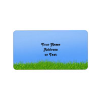 Arrière - plan Green Grass & Blue Sky