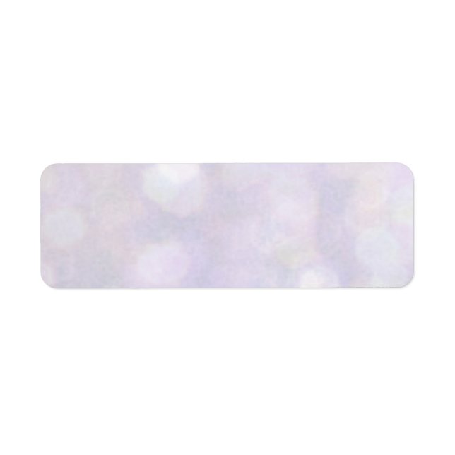 Étiquette Arrière - plan - Lumières Lavender Bokeh (Devant)