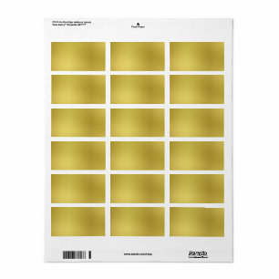 Étiquette Arrière - plan métallique de modèle de regard d'or