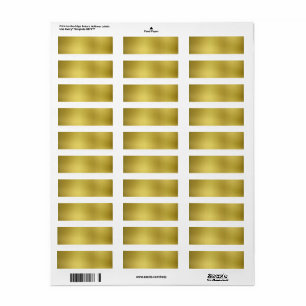 Étiquette Arrière - plan Modèle or Blank