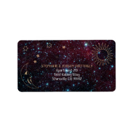 Étiquette Astronomie Galaxy Sun Moon Stars Parties scintilla