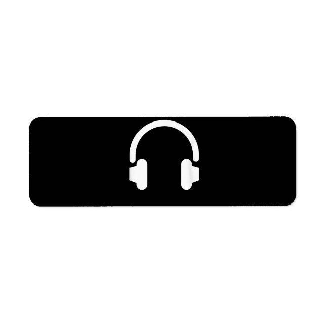 Étiquette Audio Engineer Audiophile Dj Music Lover casque (Devant)