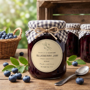 étiquette autocollante pour pot de confiture de my