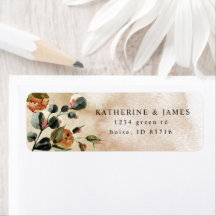 automne se sentir élégante adresse de retour flora