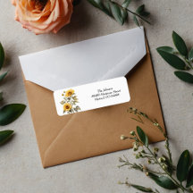 Baby shower floral de Sunflower Elegant Boho