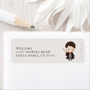 Étiquette Baby shower Harry Potter simple