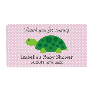Étiquette Baguette de bouteille d'eau de baby shower de tort