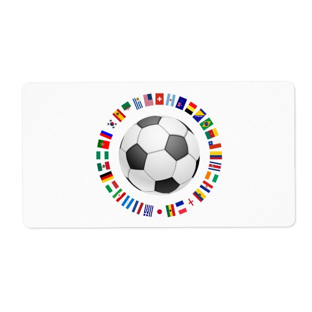 ÉTIQUETTE BALLON DE FOOT AMÉRICAIN (Devant)
