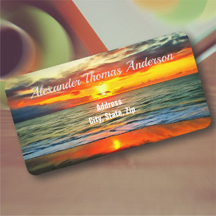 Étiquette Banderas Bay Sunset 1738 Adresse