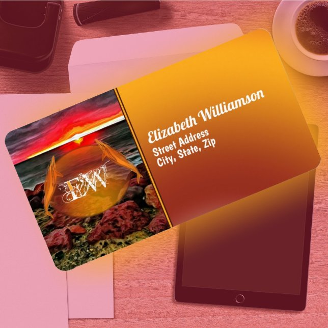 Étiquette Banderas Rocky Sunset 914 Adresse (Créateur téléchargé)