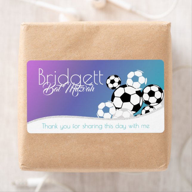 Étiquette Bat mitzvah de football (En situation)