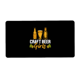 Étiquette Bateau à bière Bateau à bière Filles à bière Anniv