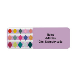 Étiquette Bauhaus Diamond Quilt 