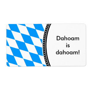 Étiquette Bayrische Rauten