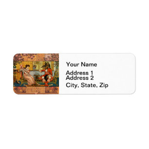 Étiquette Beauté Beast Classic Fairy Tale Caractères