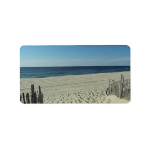 Étiquette Beauté de plage