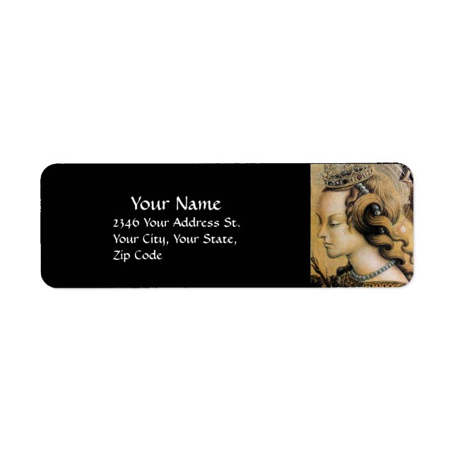 Étiquette BEAUTÉ NATURELLE & BIJOUX perle noire (Devant)