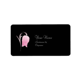 ÉTIQUETTE BELLE FLEUVE ROSE