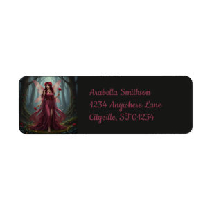 Étiquette Belle Janvier Garnet Fairy