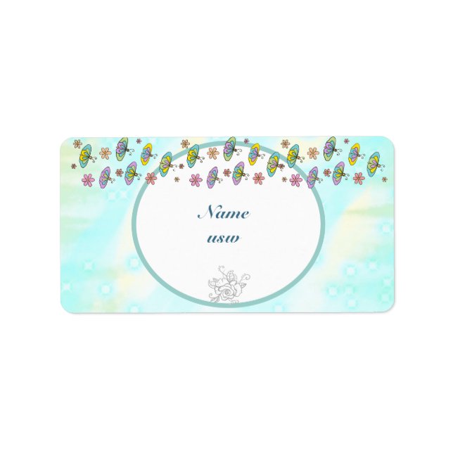 Étiquette Besondere visitenkarte (Devant)