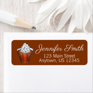 Étiquette Beurre-écossais Pudding Crème à hanches Alimentati