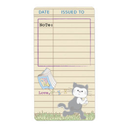 Étiquette Bibliothèque de baby showers Boite feuille de livr