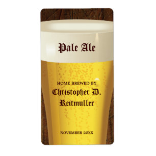 Étiquette Bière brasseur Home