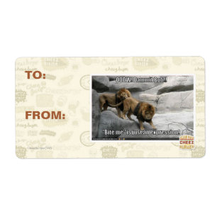 Étiquette Bite me n'est qu'une expression !